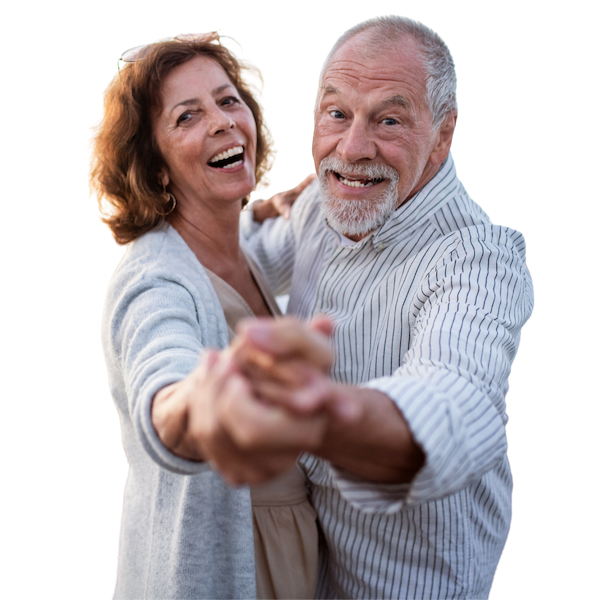 Happy Seniour Couple Dancing in Henderson, NV